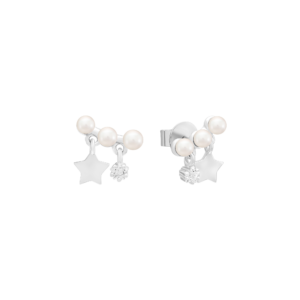 Bông tai Bạc đính đá ARRIN SILVER NHXMW060021